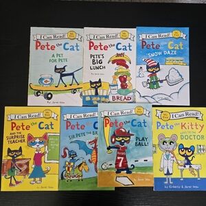 Pete the Cat My First I Can Read! Children's Book Set